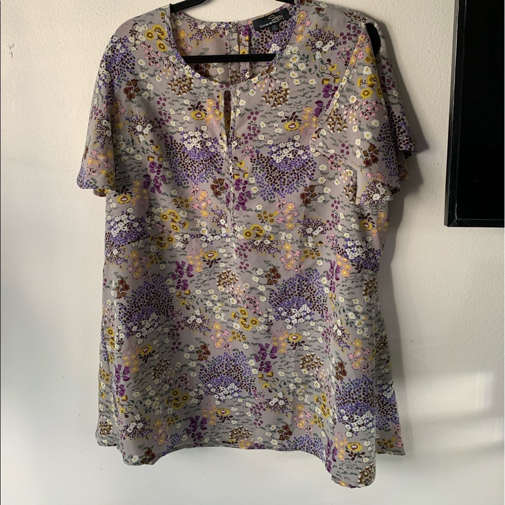 Suzanne Betro size 2x  blouse